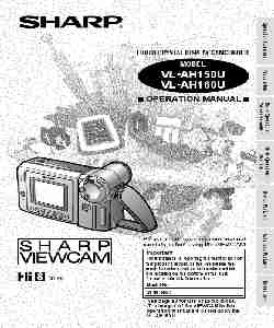 Sharp Camcorder VL-AH150U-page_pdf